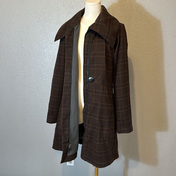 Patagonia Darya wind proof women’s polartec plaid jacket size M - Picture 7 of 13